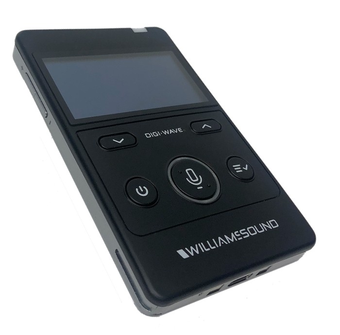 Williams sound dlt 400 transceptor de sistema de escucha inalámbrico digital